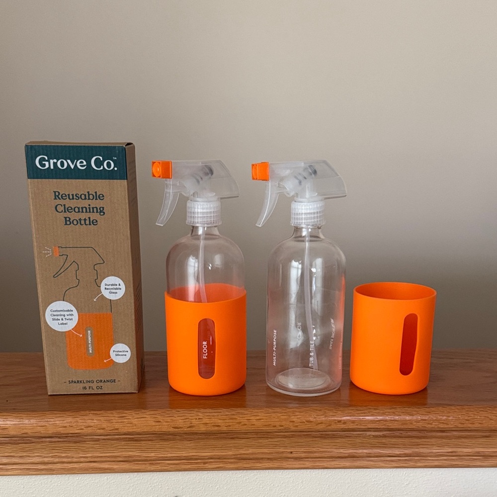 Reusable “Grove” Cleaning Bottle
